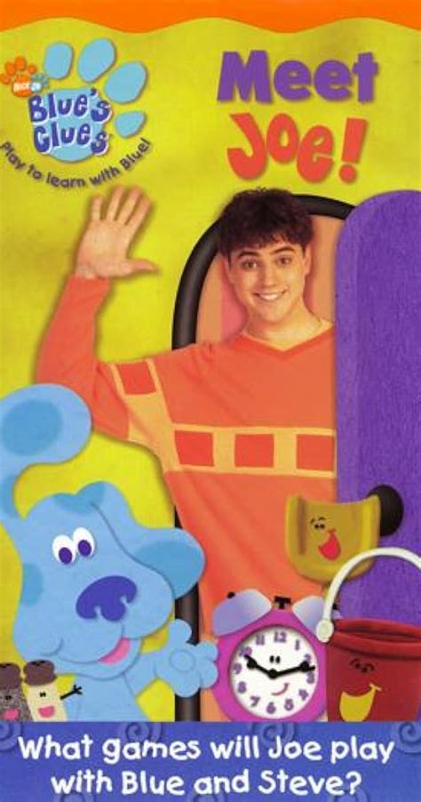 blue's clues meet joe 2002 vhs|More.